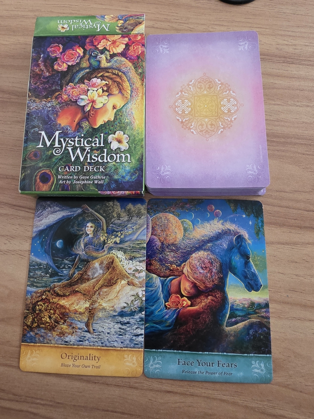 Mystical Wisdom Card Deck — QR CODE GUIDEBOOK